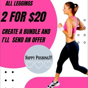 All Leggings 2 For $20